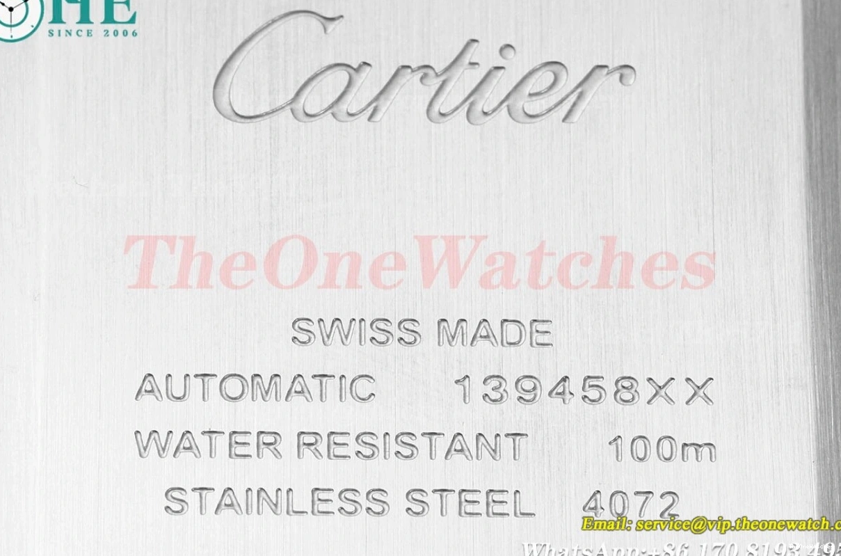 SS SS Santos Cartier XL 40mm MY9015 AF Green De Dial 0522